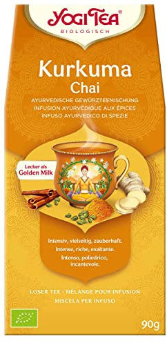 Yogi Tea Bio Yogi Tea® Kurkuma Chai lose, 90 g