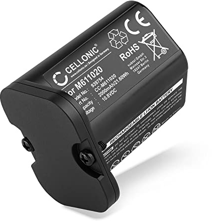 CELLONIC Akku kompatibel mit iRobot Braava Jet M6, M612680, M611020, ABL-C | 2000mAh, 10.8V, Lithium-Ionen für iRobot M6 Ultimate Robot Mop, M612880, M614480, ALB-C