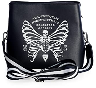 Banned Skeleton Butterfly Handtasche