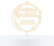 Alsino Happy Birthday Cake Topper Geburtstag Kuchendeko aus Holz oder Acryl personalisiert mit Wunschnamen oder Wunschzahl - 15, 20 & 25 cm Höhe (Multiplex)