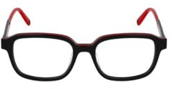 FILA Brille mit Sehstärke für Herren optional mit Sonnenbrillentönung oder Blaulichtfilter, Quadratisch, gefertigt aus Glas (inklusive Brillenetui)
