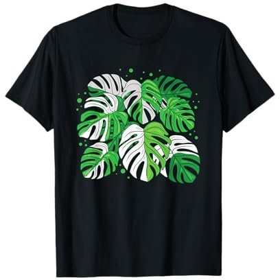 Monstera Deliciosa Variegata Zimmerpflanze T-Shirt
