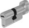 Yale Cilindro Europeo di alta sicurezza con pomolo per serratura YC104KD303504N1 Nichelato, 30/35mm, 4 Chiavi