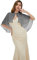 Kyhlten Frauen Chiffon Stole Scarf Capelets für Damen, Chiffon Cape Umhang Wraps zum Festlich Abendkleid Hochzeit Kap Zudecken for Women Party Kostüm Accessoires, Grau