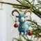 Weihnachtsdeko Weihnachten Ziege Anhänger Acryl 2D Weihnachtsziegen Baumschmuck Ziegen und Weihnachtskugeln Ornament Christbaumschmuck Weihnachtsanhänger Deko Weihnachtsschmuck (I, OneSize)