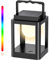 Solarlampen für Außen, Collasis Solarleuchten Wechselnde mit 10RGB Farbe,3-Levels Helligkeit Solar Laternen mit Type-C Aufladbar, IP54 Wasserdicht Camping Lampe für Hängend Garten Terrasse Esstisch
