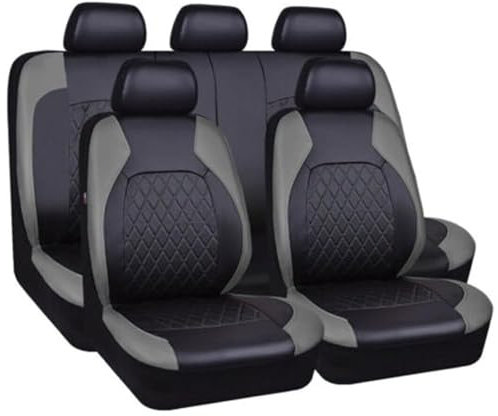 VELUNE Auto-Sitzbezug Komplettset, für Kia Sorento 2020-2023 PU Leder Auto-Schonbezüge die Vordersitze Rückbank Autositzbezüge Set Auto-Zubehör Innenraum,B