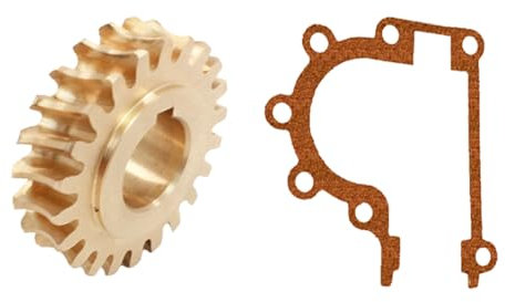 Meckparts Schneckengetriebe mit Dichtung 51405MA 51405 Kompatibel mit Craftsman Schneefräse 536886540 536886180 536886110 107889650 536884822 536886161 536886120 5 6 8 PS kompatibel mit Murray