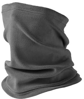 MELLIEX Schlauchschal Herren & Damen, Multifunktionstuch Loop Schal Winddicht Fleece Halstuch Halswärmer für Outdoor Skifahren Motorrad Laufen Radfahren
