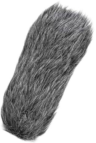 Parabrezza Peloso per Microfono, Parabrezza Peloso Manicotto Ntg Protezione Antivento per Microfono Peloso per VideoMic GO Parabrezza per Microfono Furry Registratore Esterno