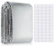Eco-Friendly Radiator Reflector Panels 0.6m x 1.2m, Bubble Foil Insulation for Heat Retention, Roof & Wall Thermal Barrier, Durable Aluminum Foil with Bubble Layer