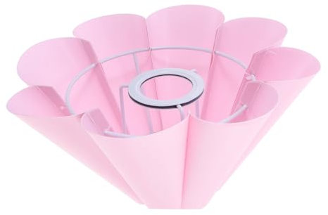 SHINEOFI Abat-jour Rose Pour Lampe De Table Cache-lampe Tissu Abat-jour Décoratif Pour Chambre à Coucher Salon Accessoire De Luminaire