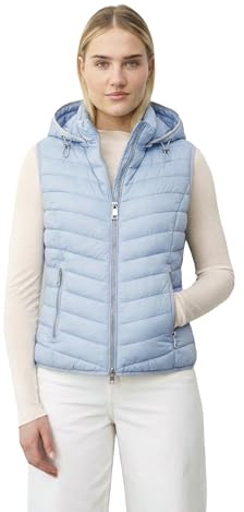 ONUA Leichte Steppweste Damen mit abnehmbarer Kapuze, Frühlingsweste, Damenweste oder Gilet mit leichter Wattierung in verschiedenen Farben (Größe 36-48)
