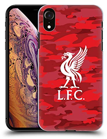 Head Case Designs Officially Licensed Liverpool Football Club Home Colourways Liver Bird Camou Hard Back Case Compatible With Apple iPhone XR