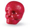 Latin Percussion, Shaker Sugar Skull, Rouge, LP006-RD