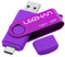 LEIZHAN Chiavetta USB Tipo C 32GB,Flash Drive USB 3.0 OTG Memory Stick per Huawei Samsung Telefono Android Tablet PC-Porpora