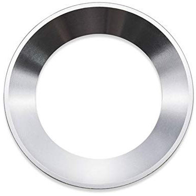 Adesivi per interni auto Volante per auto Anello centrale Adesivo per rivestimento Decorazione Cornice per decalcomania in lega di alluminio Compatibile con Golf Beetle Passat