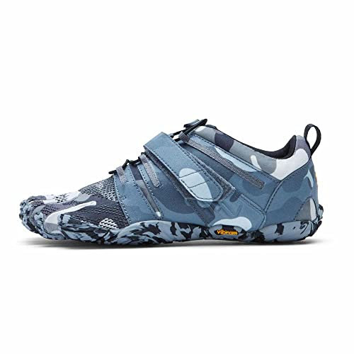 Vibram Herren FiveFingers V-Train 2.0 Fitness- und Cross-Trainingsschuh, Grau/Camouflage, 11-11.5