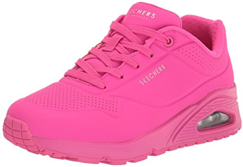 Skechers Uno- Night Shades, Sneaker Donna, Hot Pink, 36 EU Larga