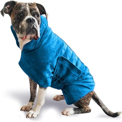 Mud Daddy Drying Coat (Blue, Extra Large)
