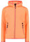 CMP - Kid G-Jacke mit fester Kapuze, Melone-Pfirsich-Weiß, 140
