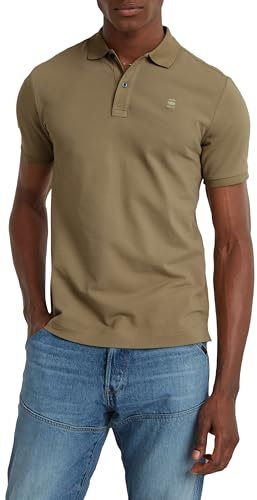 G-Star RAW Herren Dunda Slim Poloshirt, Grün (ensis Green D11595-5864-6057), XXL