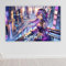 Gamer poster mit Namen personalisiert gaming Wanddeko gamer Bild für die Wand Wandbild Jugendzimmer gamer Poster gaming zimmer Bilder für Mädchen XXL Anime | poster1-Motiv81-B100xH61cm