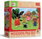 Trefl Legno: Bing, Scopri Bing-24 Pezzi, Wooden Puzzle, Bordi Arrotondati, Motivo Decorativo sul Retro, per Bambini dai 3 anni, Multicolore, 20261