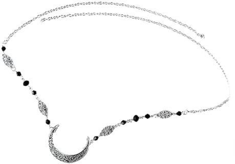 LEYILE Hohl Mond Haarband Stirn Stirnband Stirnband Retro Ethnischer Kopf Schmuck Frauen Haarschmuck Cosplay Party Kopfschmuck