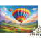 Hot Air Balloon Jigsaw Puzzle, 1000 Teile Jigsaw Puzzle Für Erwachsene 1000pcs (75x50cm)