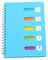 CANIGHT Spiralnotizbuch Für Studenten Unterteiltes Notizheft Dicker Schreibblock Für Reiseplanung Und Tagebuch Flaches Papier Für Angenehmes Schreiben