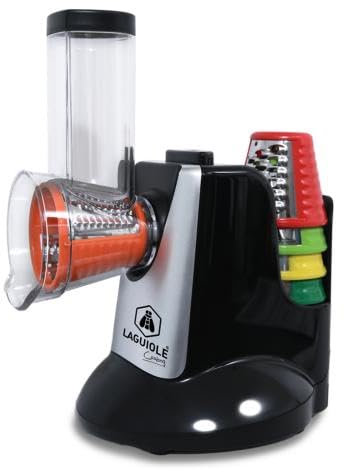 LAGUIOLE Découpe légumes électrique - Râpe 5 en 1