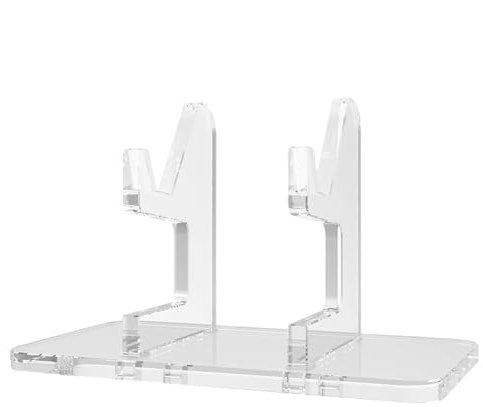 Gamecontroller-Halterung – Universall Gamepad Organizer Ständer, modernes Gaming-Display | Clear Acrylic Controller Halterung, Videospielkonsole Storage Rack, Joystick Ständer für Schreibtisch und