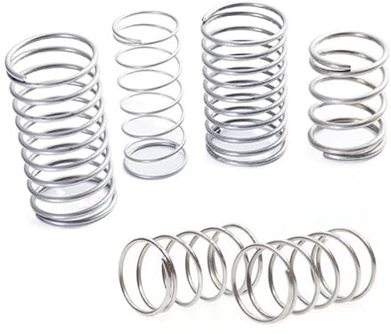 10 pièces Fil Diamètre 0.5mm En Acier Inoxydable Micro Petit Ressort De Compression OD 3-6mm Longueur 10-50mm(25mm,5mm)