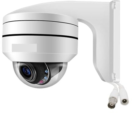 GUYSGNX Security Cameras, 12X PTZ Zoom Face Analog Camera 5MP Outdoor Night Vision Video Surveillance For 4K AHD DVR System for Outdoor Use