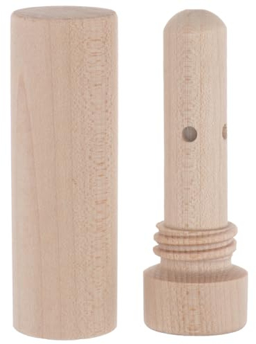 Cabilock Ätherischer Ölinhalator Nasenstick - Tragbarer Nachfüllbarer Duftrohr Inhalierstift Aus Naturholz Für Aromatherapie Entspannung Und Konzentration Unterwegs