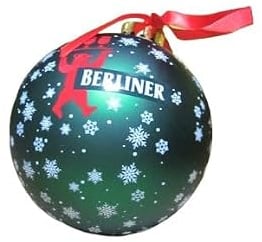 Brauerei Berliner Pilsner - Die Berliner Christbaumkugel - Weihnachtskugel