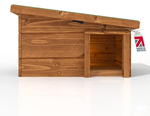 The Hutch Company Maison pour hérissons - Refuge pour Animaux en Bois Massif