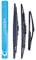 Vipa Car Parts Premium Wiper Blade Set | fits: DACIA DUSTER SUV (Apr 2010 to Oct 2017) | All-Weather Performance | Durable, Streak-Free Windshield Wipers | Easy Installation