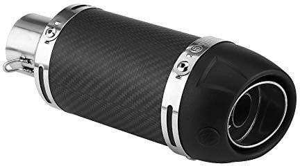 Auspuffrohr universal Endschalld?mpfer Auspuff aus Edelstahl mit DB Killer Motorrad Scooter£¨51mm£©