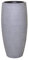 VIVANNO Pot de fleurs en fibre de verre - Design béton - Gris - 80 x 33 cm