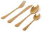 Sabichi 197283 - Set di posate in rame martellato, 16 pezzi, per 4 persone, con coltello da tavola, forchetta, cucchiai