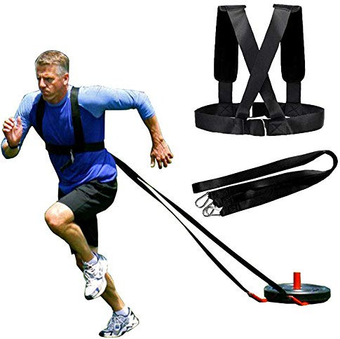 Schlittengeschirr Schultergurt Physikalisches Training Gewichtstraining Laufen Widerstand Trainingsband Muskelburst Ausdauer Krafttraining