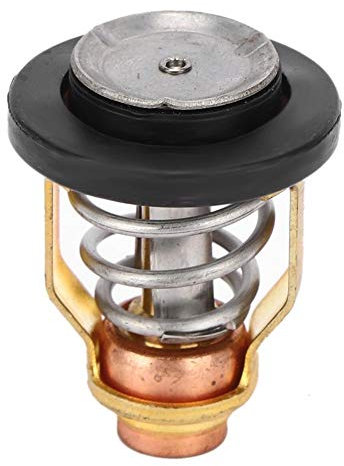 Qiilu Thermostat, Thermostat de Refroidissement du Moteur de Bateau Thermostat adapté pour F75 F80 F90 F100 VF200 3P-225P Puissance Hors-Bord 67F-12411-01