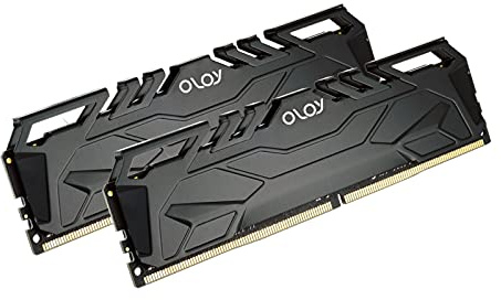 OLOy DDR4 RAM 32GB (2x16GB) 3200 MHz CL16 1.35V 288-Pin Desktop Gaming UDIMM (MD4U163216BJDA)