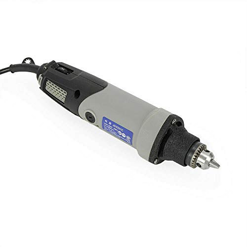 Berkalash Ponceuse électrique 400 W - 6 positions - Vitesse variable - Rotary - Meuleuse à tige électrique 0-28000 tr/min.