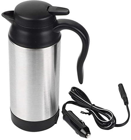 Auto Elektro beheizter Wasserkocher Stahlflaschenbecher 12V 750ML Edelstahl
