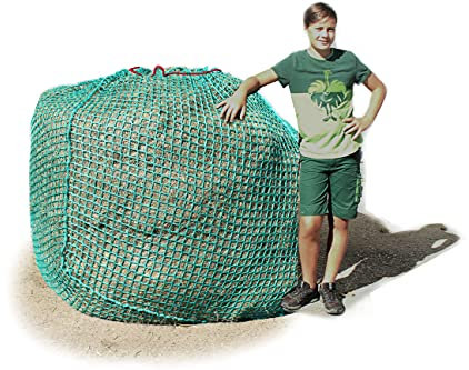 Feedwatcher Profi-Rundballenheunetz 1,4x1,4x1,6m, Mw 4,5cm, 6mm Kordelstärke, Heunetz