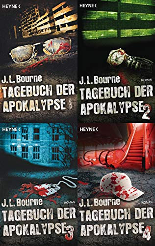 Tagebuch der Apokalypse Band 1-4 plus 1 exklusives Postkartenset