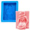 ONNPNN Sexy Damenseifenform, nacktes Mädchen, Statue, Kerze, menschlicher Körper, Silikonform, nackte Frauen, Ornamente Formen für DIY Kunsthandwerk Geschenk Heimdekoration, zufällige Farbe